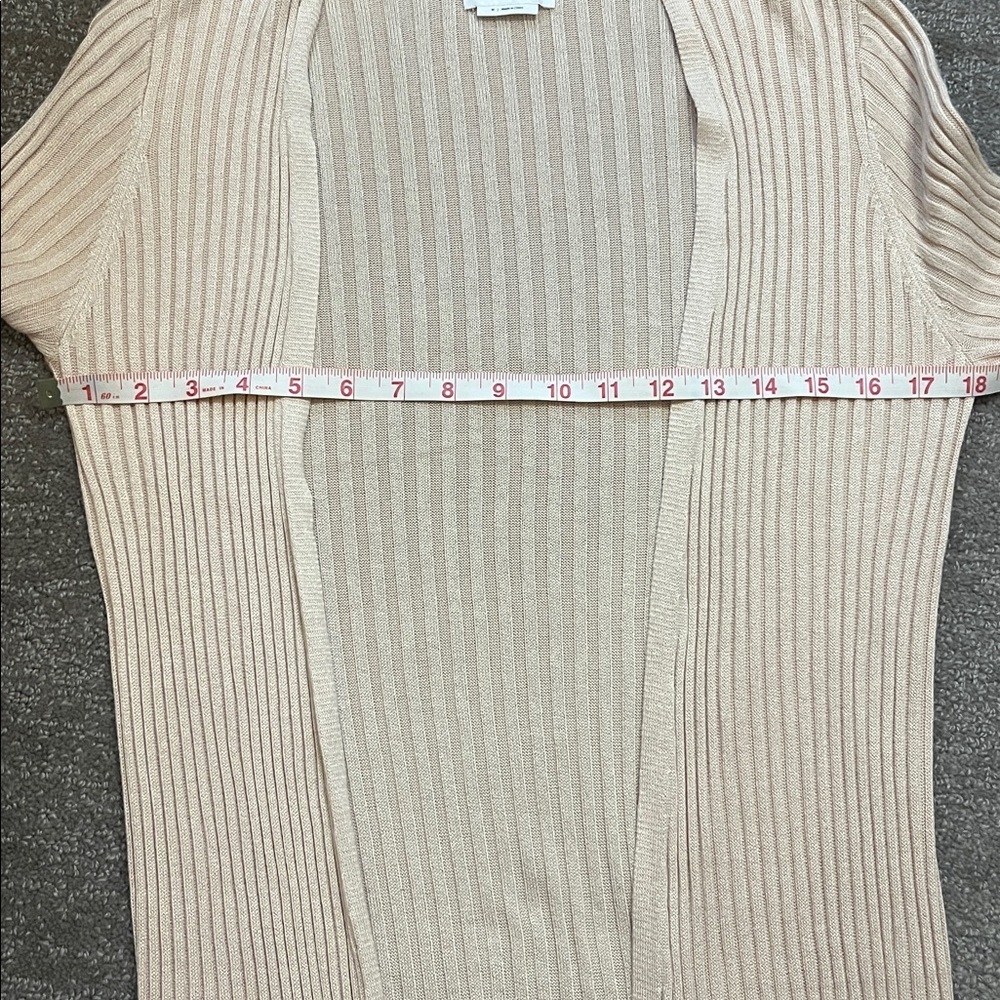 Lovers + Friends Cream Duster Sweater Size M - Picture 6 of 6
